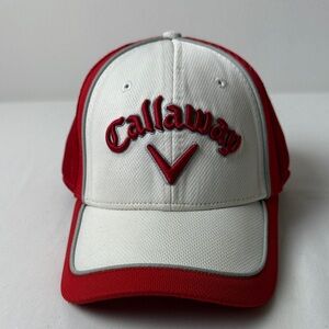 Callaway Red and White Golf Hat